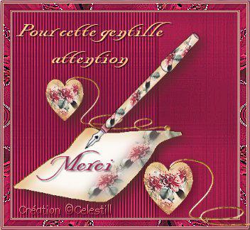 MERCI  KARINE ET FRED POUR CE BEL ANGE QUI VA ALLER REJOINDRE LE MIEN D' ANGE  POUR PROTEGER MON PETIT STEPH