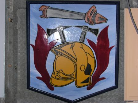 TU TE SOUVIENS MON POUSSIN UN SUPERBE TABLEAU FAIT PAR PAPA  LES POMPIERS DE PARIS SI GRANDE FAMILLE TU AIMAIS TANT MON ANGE CE CORPS D'ELITE