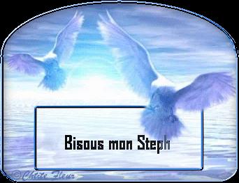 MON PETIT ANGE C'EST PAPA QUI  A FAIT CE SUPERBE ENVOL DE COLOMBE