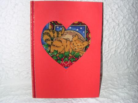 VOILA MON ANGE MA PETITE CARTE DU PETIT CHAT