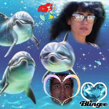 TON PAPA  A PENSE A TOI TU ES AVEC LES DAUPHINS MON ANGE ILS TE PROTEGENT TA MAMAN QUI T'AIME