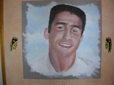 Un tableau sur toile en ton hommage 