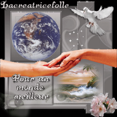    j'�sp�re mon ange que dans ton paradis blanc le monde est meilleur