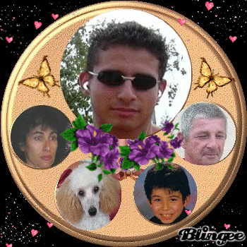 Nous sommes tous l� ensemble sur ce beau montage de papa