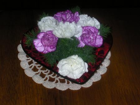 TOUS LES VENDREDIS TU AS TA COMPOSITION FLORAL QUE JE FAIS MOI MEME POUR TOI MON ANGE