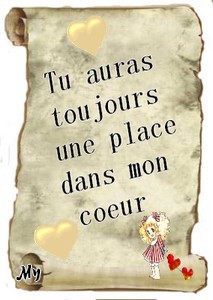 DE LA PART DE TES PARENTS 