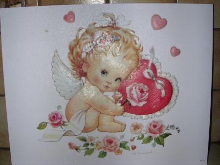 MON PETIT ANGE JE TE METS UN DE MES TABLEAUX ET UN POEME POUR TOI ET TOUTES LES MAMANS ENDEUILLEES PAR LA PERTE DE LEUR ENFANT